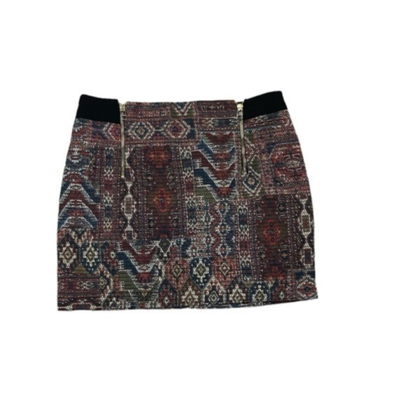 Sfera Womens Mini Skirt with Zippers - Picture 1 of 3